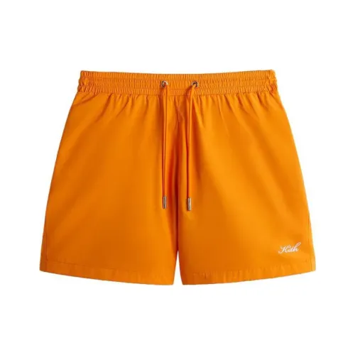 KITH Collaboration Orange Men's Casual Shorts