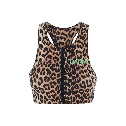 GANNI Многоцветные Женские Майки