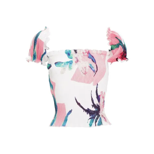 JYOSEI Прямой крой T-рубашка Женская Многоцветная