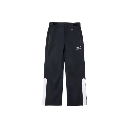 Mizuno Черные Унисекс Лыжные Брюки