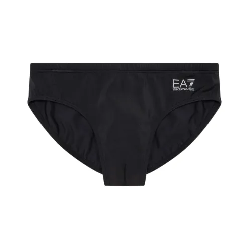 EMPORIO ARMANI EA7 Плавательные шорты Мужские Черные