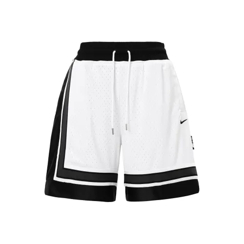 Nike Баскетбольные шорты Мужские Белый Черный Черный