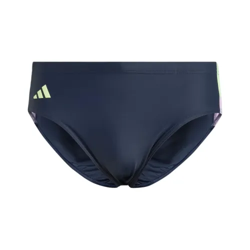 Adidas Colorblock Swim Trunks Swimwear Men's Ink Blue