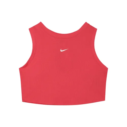 NIKE Свет Melted Красный Женские Майки