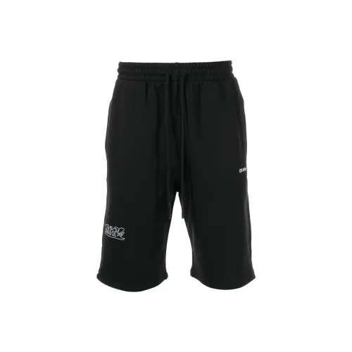 Off Белый SS22 Черный Мужские Спортивные Шорты