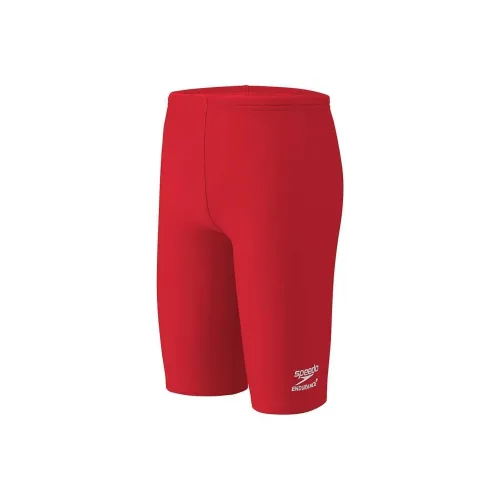 Speedo Твердый Юноша Jammer Красный Плавательный костюм Мужской