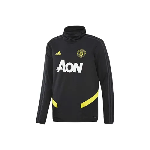 Adidas Черная Мужская Футбольная Джерси