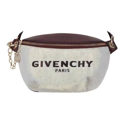 GIVENCHY Коровья кожа Бананка Женская Серого цвета