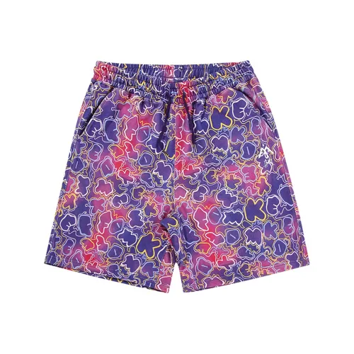 FFOMKE Повседневные шорты унисекс фиолетовые