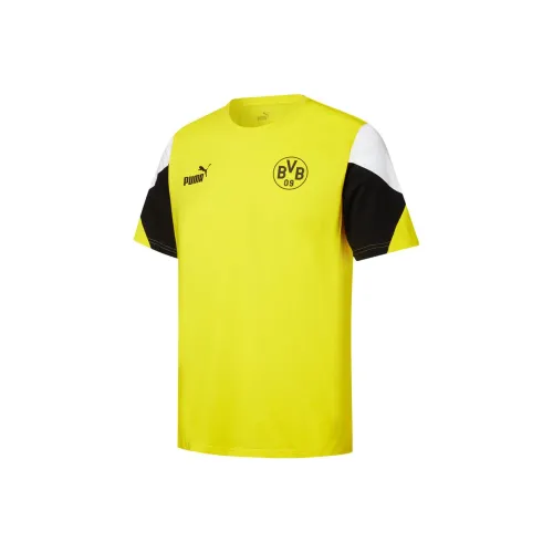PUMA Borussia Dortmund Желтая Унисекс Футбольная Джерси