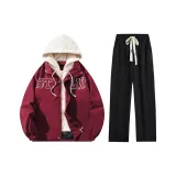 Комплекты одежды (Бордовый + Черный)