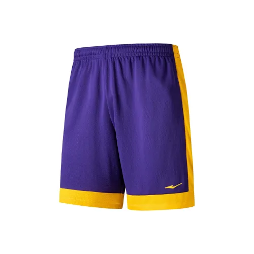 Erke Баскетбольные шорты Мужские Agarwood Фиолетовые