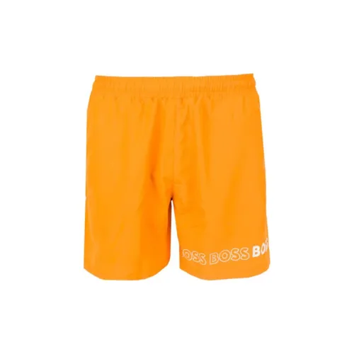 Hugo Boss Пляжные шорты Мужские Оранжевые