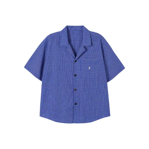 PSO Brand Синий Унисекс Рубашки