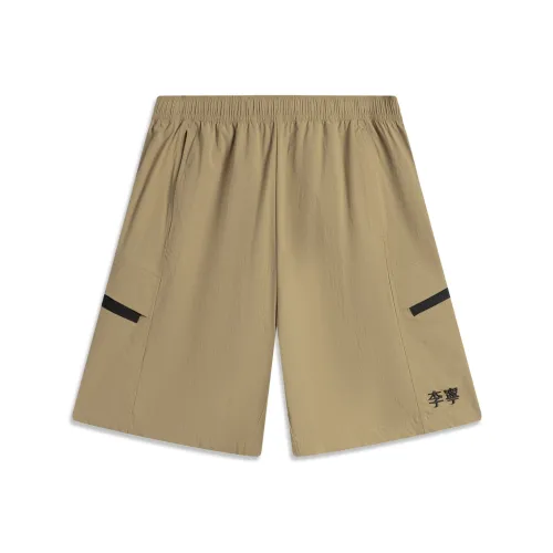 LINING Sports Life Collection Карго Шорты Мужские Бронза Коричневый