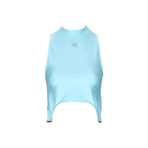 COURREGES Синие Женские Майки