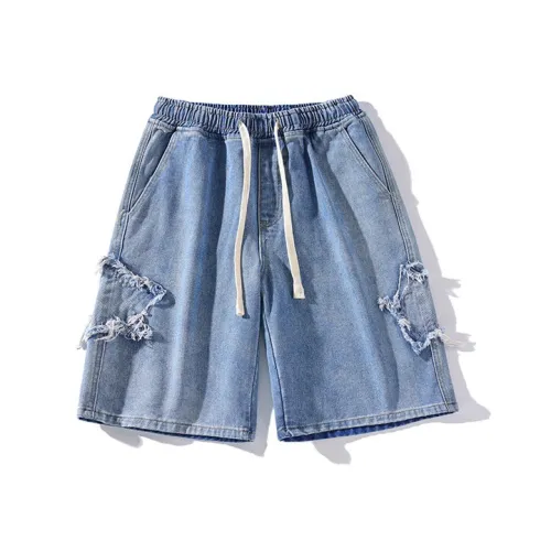 YOFVV Унисекс Джинсовые Шорты