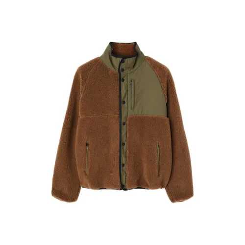 Loro Piana Желтый Коричневый Мужской Пуховик