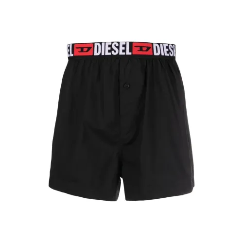 DIESEL Черные Мужские Повседневные Шорты