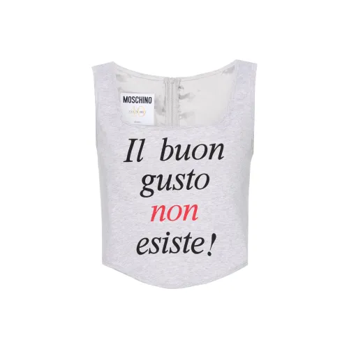 MOSCHINO Майка Женская Фотиния Серый