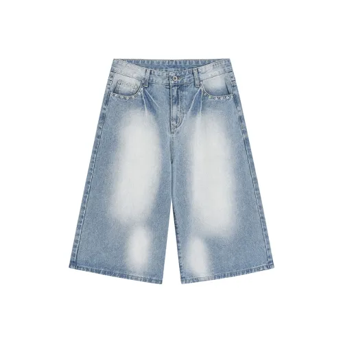 WOLF CODE Унисекс Джинсовые шорты