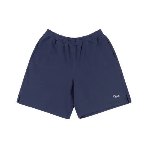 Dime MTL Повседневные шорты Унисекс Морской синий