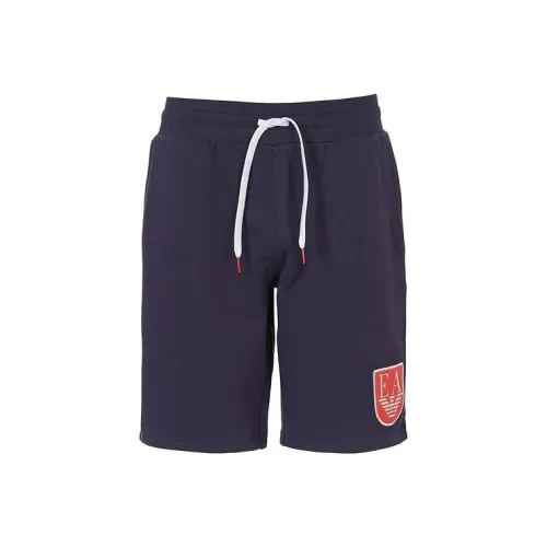 EMPORIO ARMANI Повседневные шорты Мужские Синие