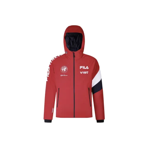 FILA Красный Мужская Лыжная Куртка
