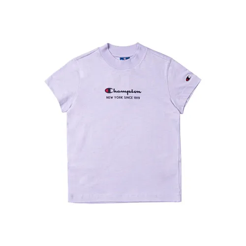 Champion Standard T-Shirt Женская Светло-фиолетовая