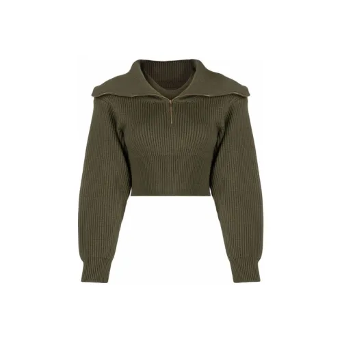 Jacquemus Свитер Женский Зеленый