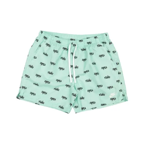 Nike Мятно-зеленые Мужские Повседневные Шорты