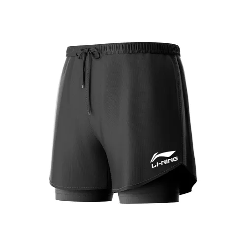 Плавательные шорты для мужчин черные