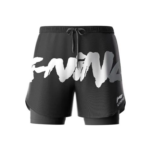 Плавательные шорты для мужчин черные