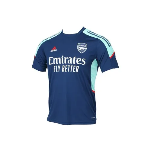 Adidas Футбол Джерси Игровая версия Мужской Синий