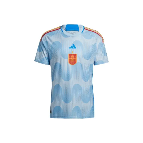 Adidas Blue Men's Football Jerseys Adidas Синий Мужской Футбольные Джерси