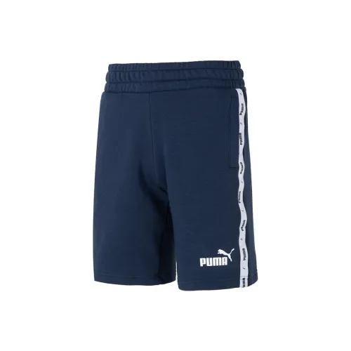 PUMA Морские Синий Мужские Повседневные Шорты