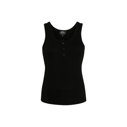 A.P.C SS24 Майка Женская Черная