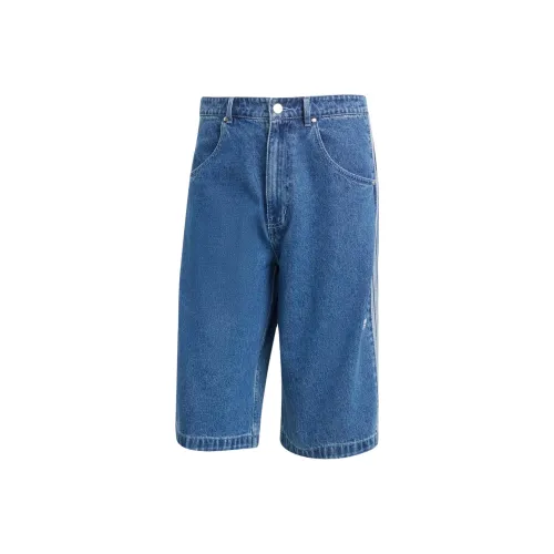 Adidas Originals Джинсовые шорты Мужские Синие