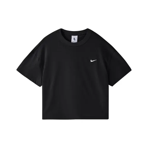 NIKE Черные Женские Короткие Топы