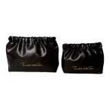 Плиссированная сумка - черная [Тубы + Трубы]