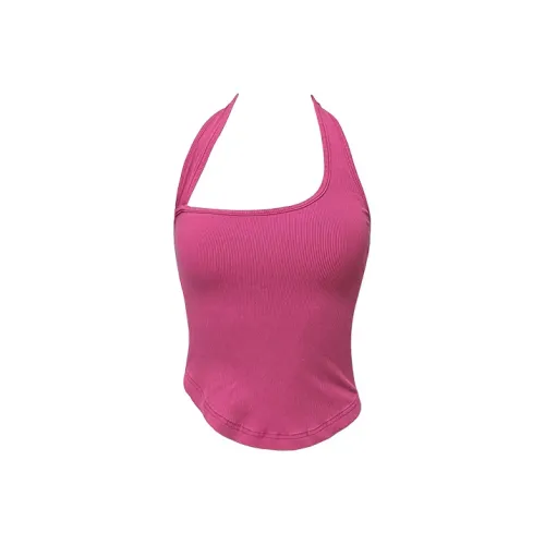Gyokuu Розово-красные Женские Майки