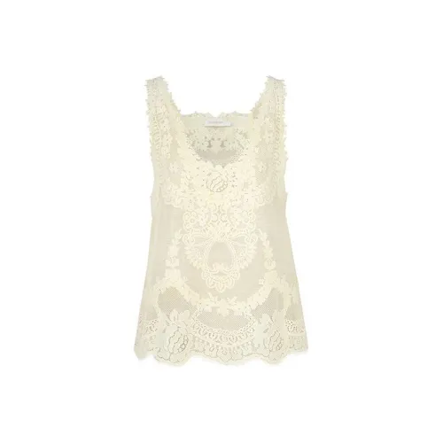 Zimmermann SS24 Майка Женская Лимон