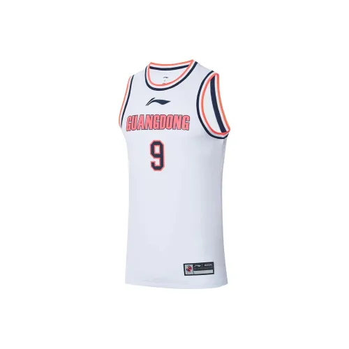 LINING CBA Collection Professional Basketball Collection Баскетбольная Джерси Мужская Белая