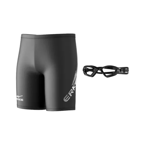 Erke Плавательные шорты Мужской двухкомпонентный комплект Черный
