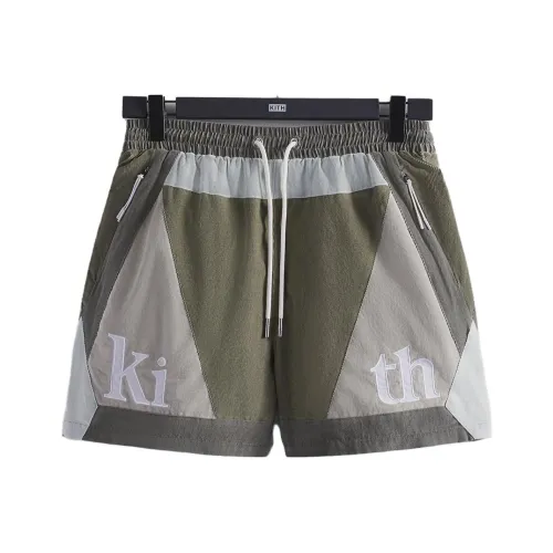 Kith Зеленые Унисекс Повседневные Шорты