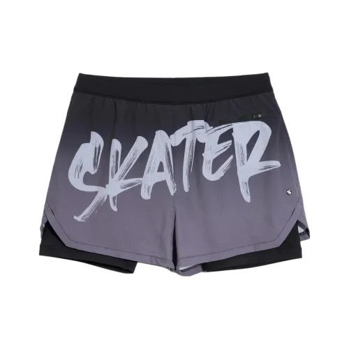 GAILANG Плавательные шорты Мужские Темно-серый Градиент