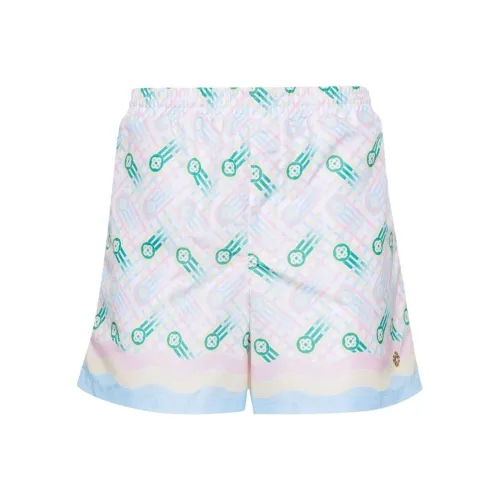 CASABLANCA SS24 Плавательные шорты Мужские Белые