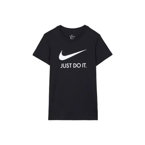 nike Комплект с короткими рукавами T-рубашка Женская Черный