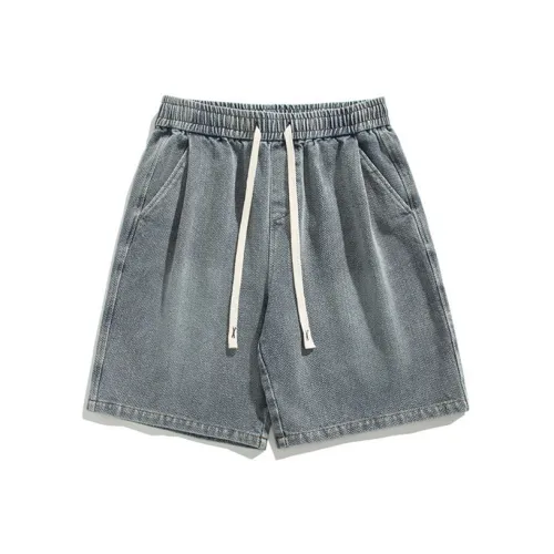 KEIRANDUN Мужские джинсовые шорты