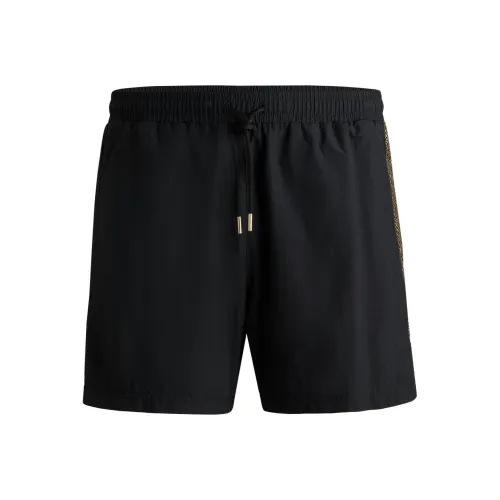 Hugo Boss Пляжные шорты Мужские Черные